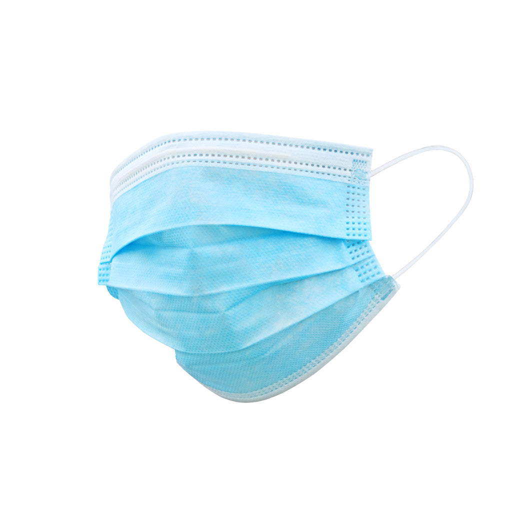 Medical Face Mask 3 ply with Ear Loop 50/ctn (IMP) - Omni Packaging 