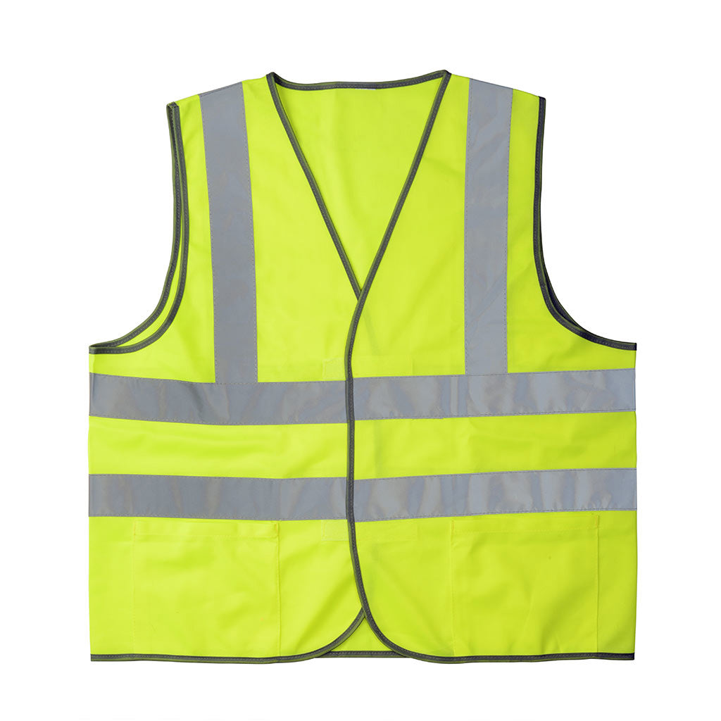 Safety Vest Reflective Yellow X Large - Omni Packaging 