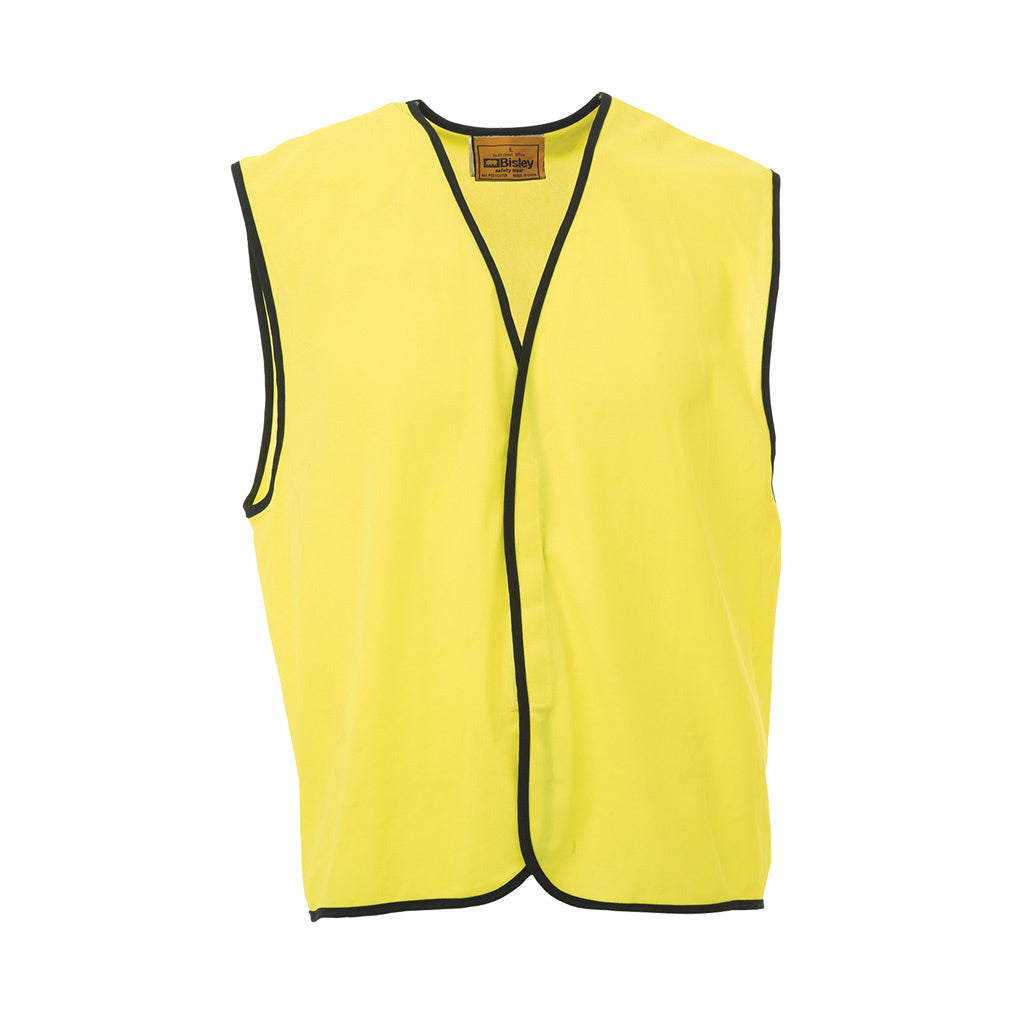 Safety Vest Yellow Medium (Non-Reflective) - Omni Packaging 