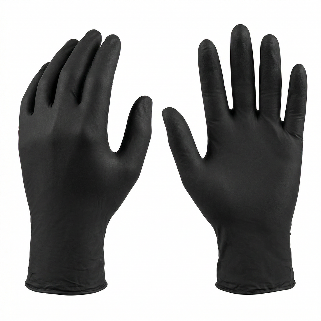 Nitrile UltraTough Black Powder Free Gloves Large 100/ctn - Omni Packaging 