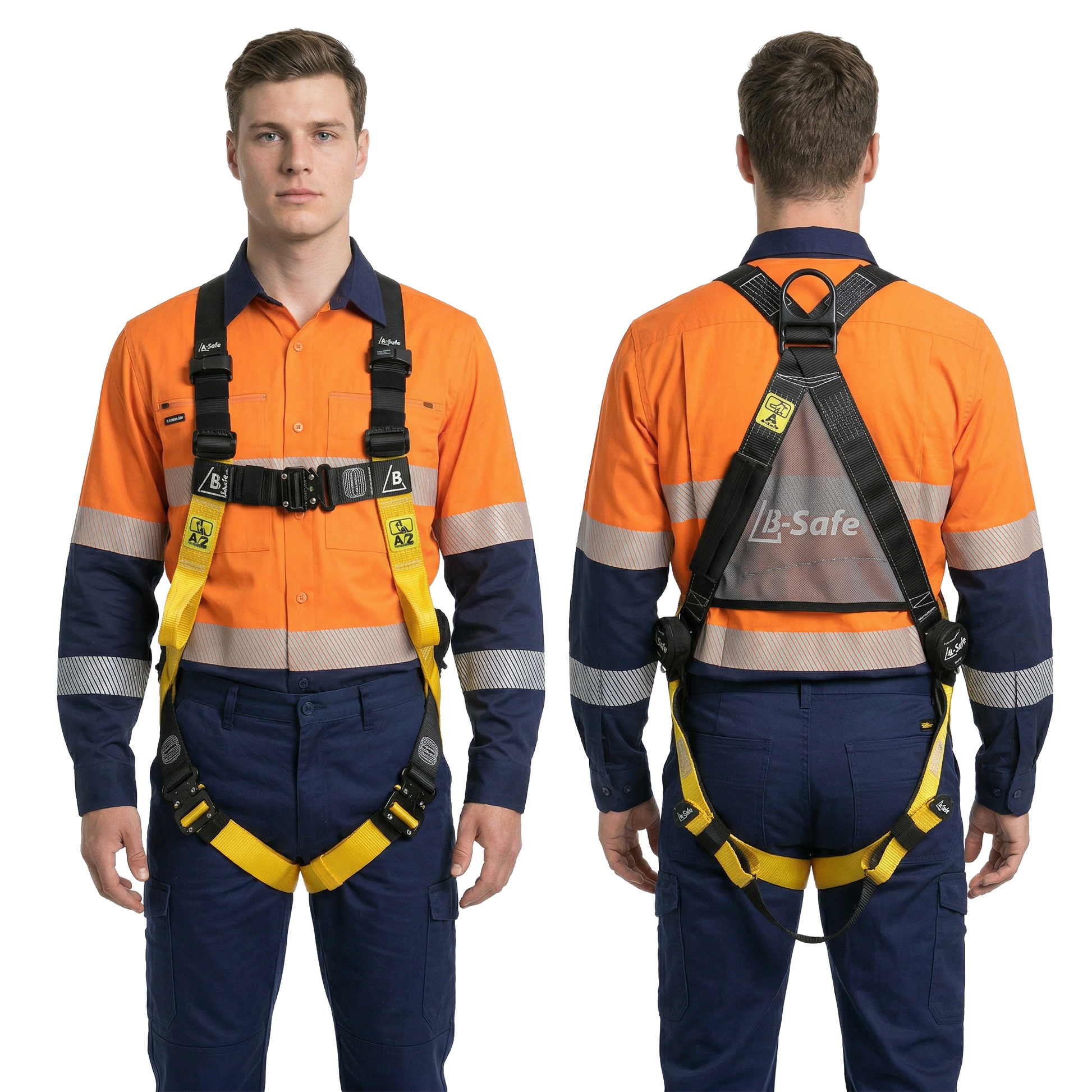 Elevated Work Platform - Safety Harness Fall Protection Kit - Omni Packaging 