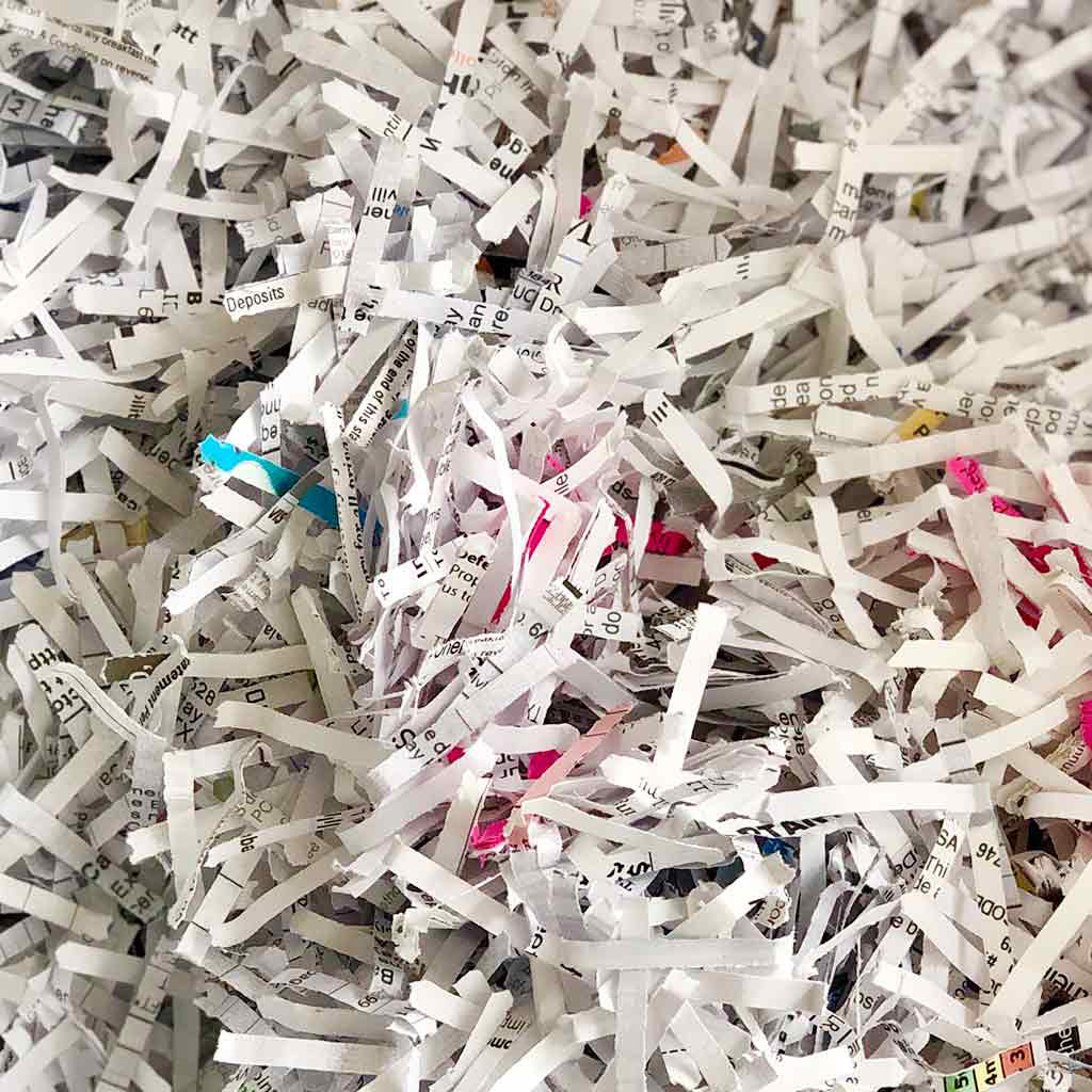 Shredded Paper Filler Packaging ≈20kg/bag ≈160kg/pallet - Omni Packaging 