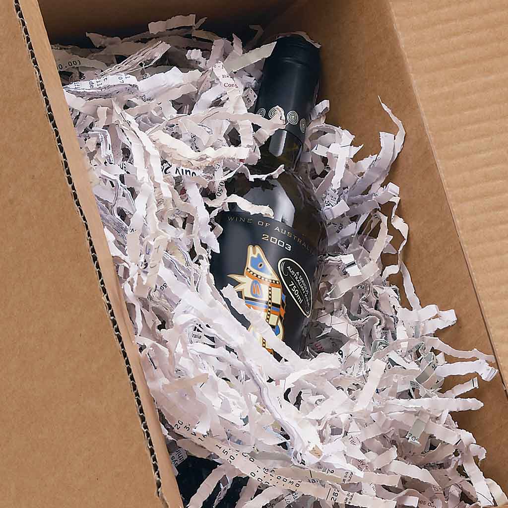 Shredded Paper Filler Packaging ≈20kg/bag ≈160kg/pallet - Omni Packaging 
