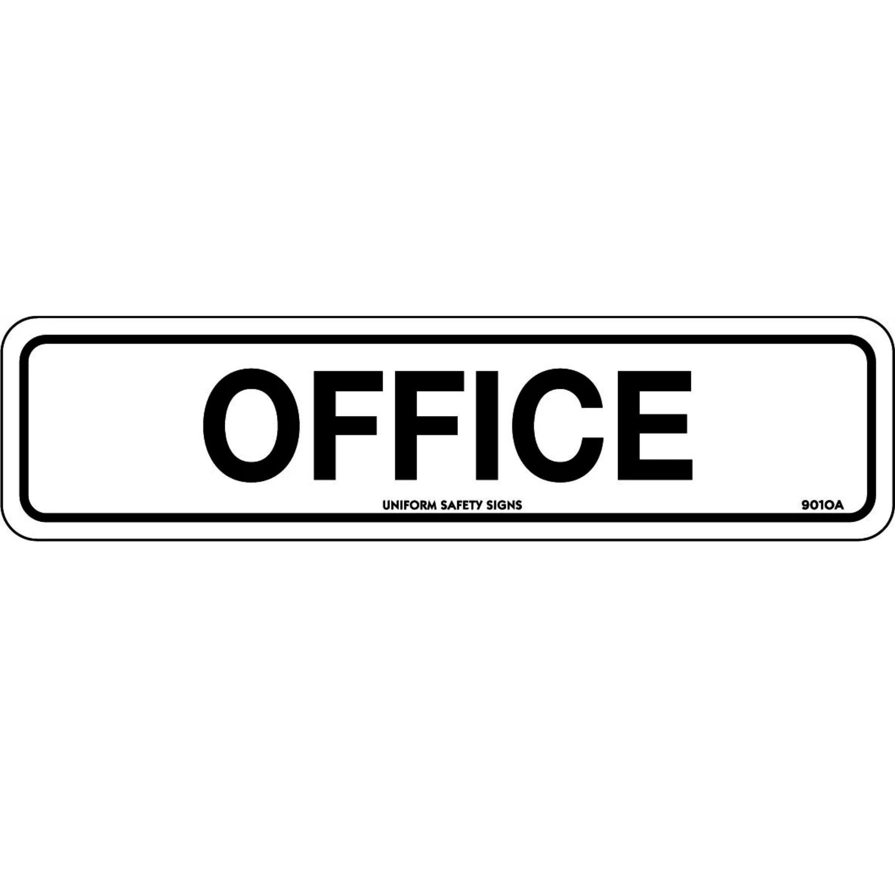 Factory Sign - Office 450 x 200mm Metal - Omni Packaging 