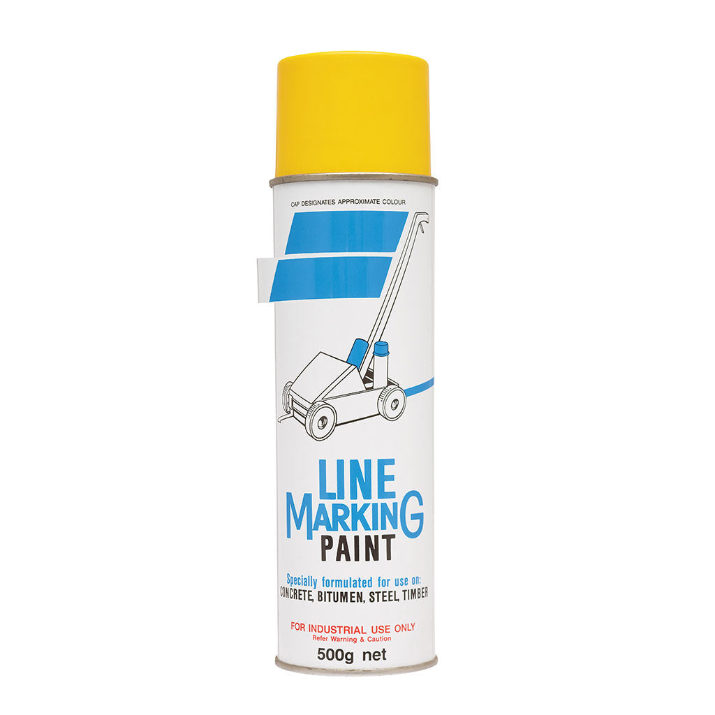 Line Marking Paint 500g Yellow - Omni Packaging 