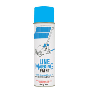 Line Marking Paint 500g Blue - Omni Packaging 