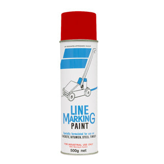 Line Marking Paint 500g Red - Omni Packaging 