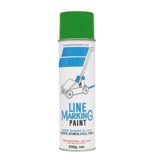 Line Marking Paint 500g Green - Omni Packaging 