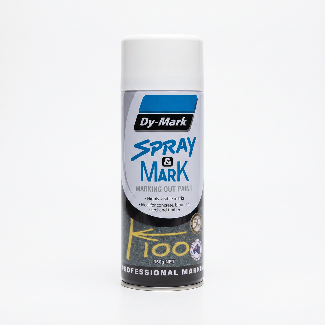 Dymark White Marking Paint Spray 350g