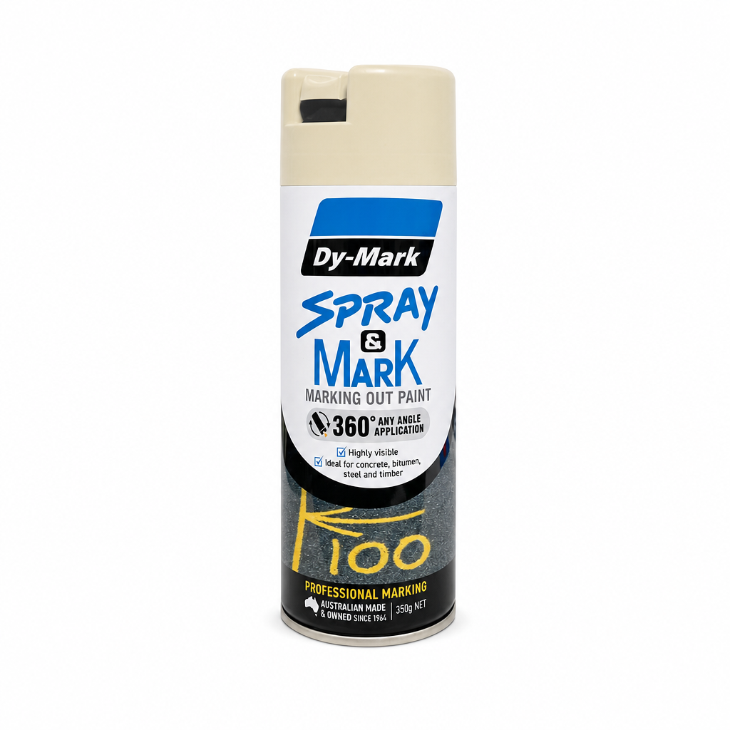 Marking Paint Spray Dymark 350g Cream