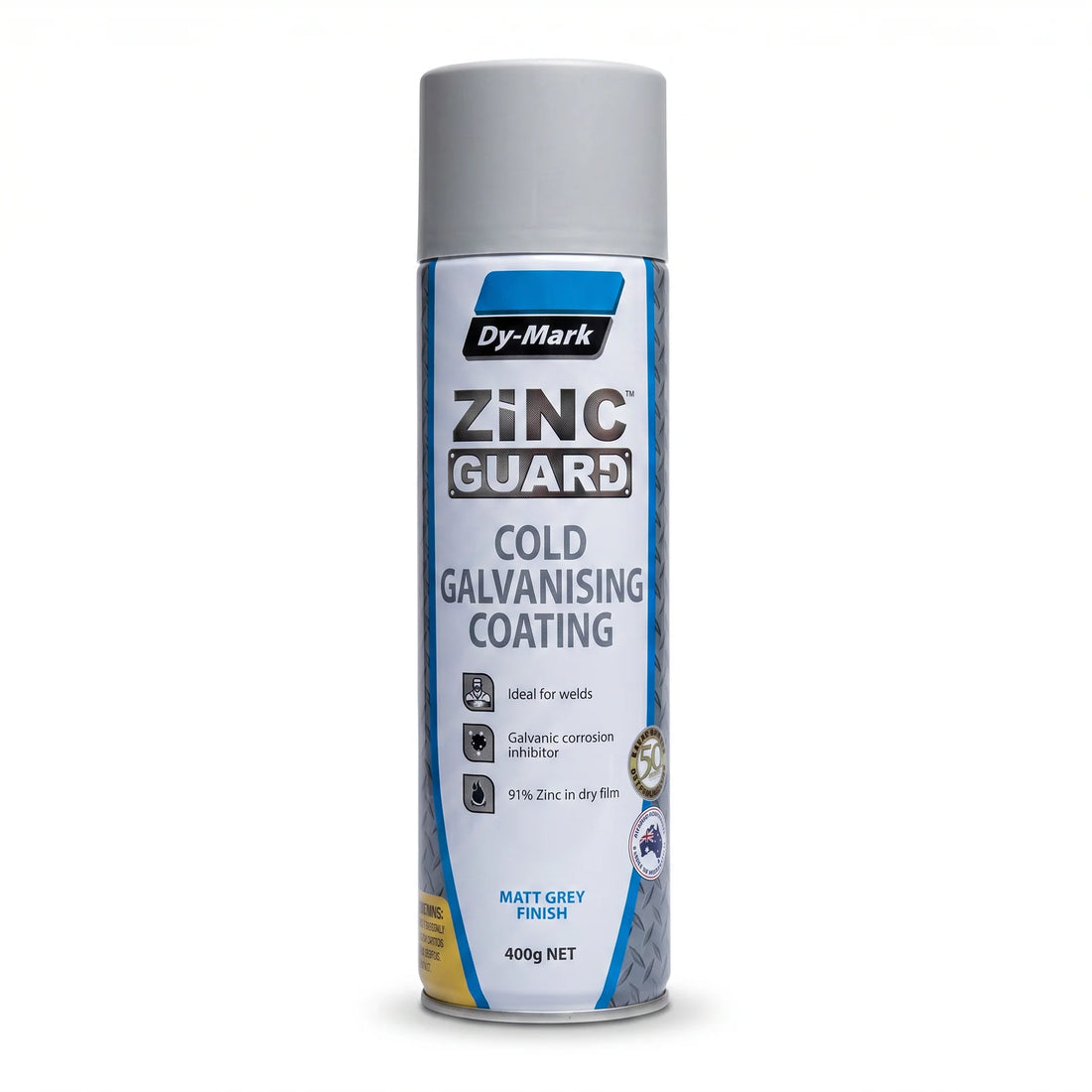 Zinc Guard Cold Galvanising 400g Zinc Rich Metal Protection Primer