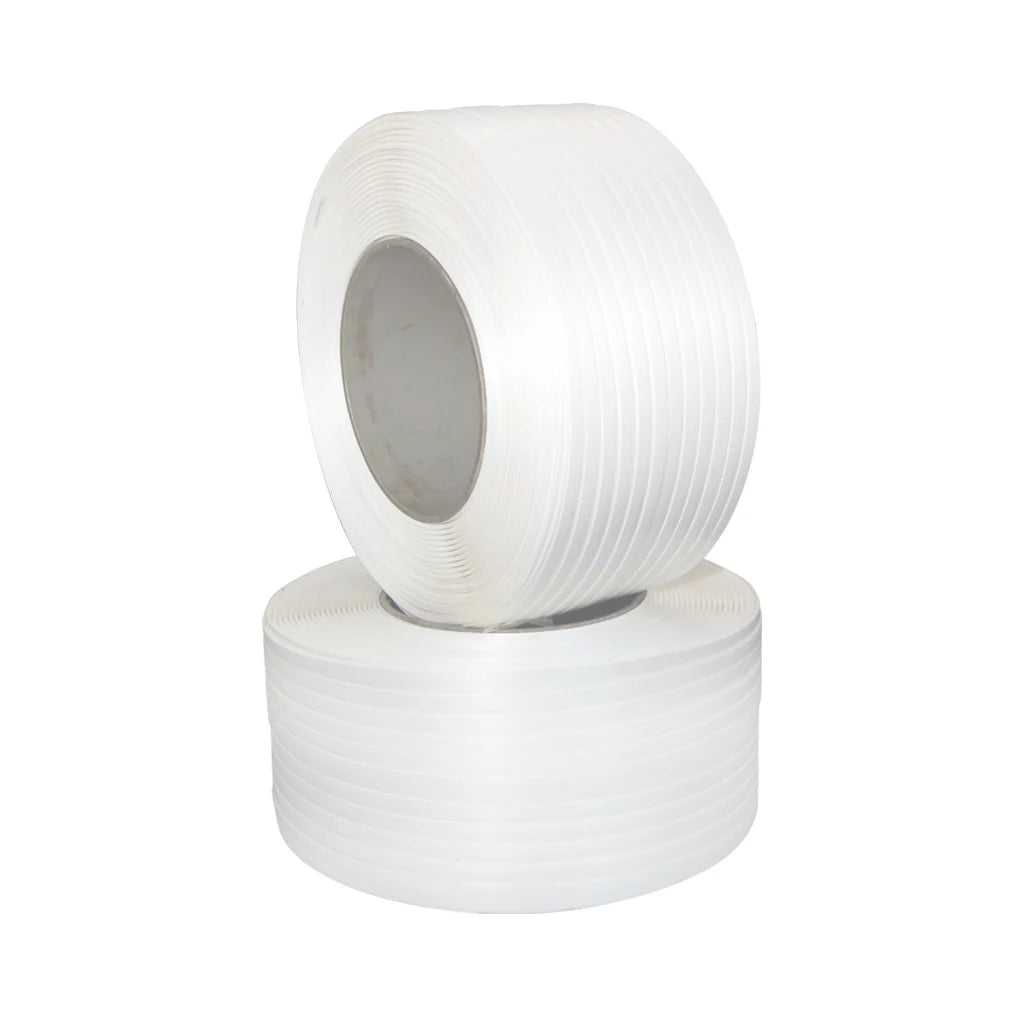 Poly Strapping Omni Super Premium Machine Grade 5mm x 7000m Clear (200mm OD core) - Omni Packaging 