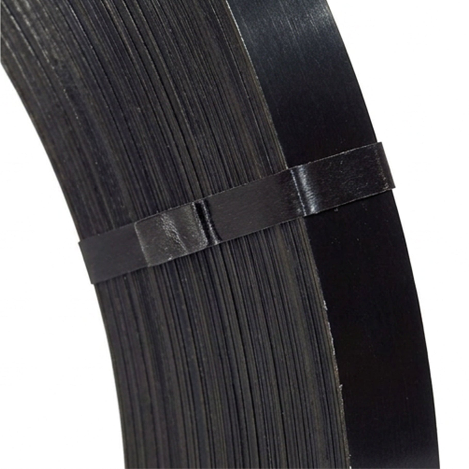 Black Painted Hi-Tensile Steel Strapping 32mm (w) X 0.8mm thick 320kg/Roll
