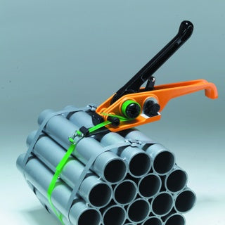 Polyester PET Strapping Green Embossed 9mm x 3000m x 0.6mm - Omni Packaging 