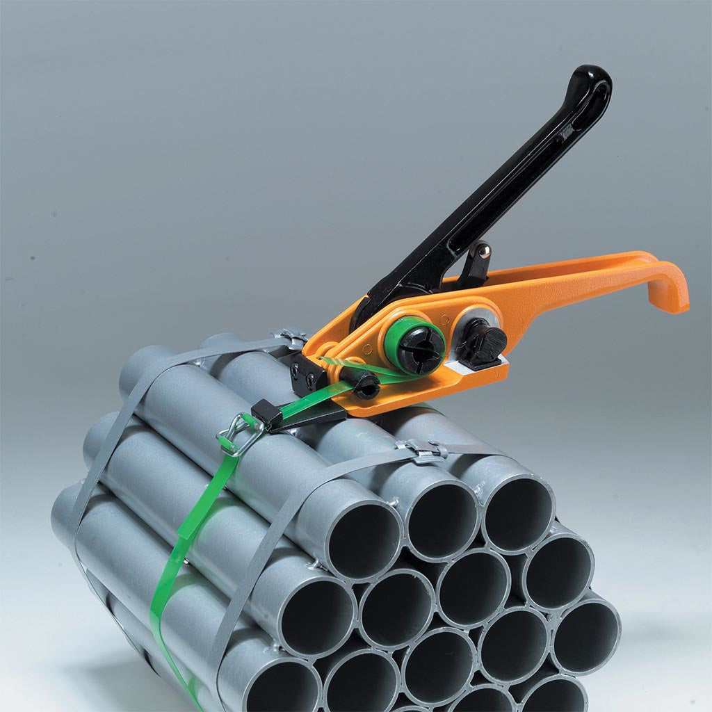 Polyester PET Strapping Heavy Duty Green Smooth 19mm x 800m - Omni Packaging 