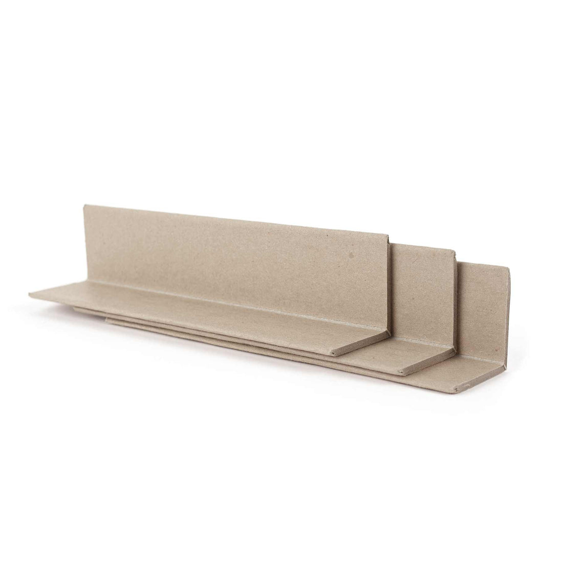 L-Shape Cardboard Strapping Corner Protectors 50mm x 50mm x 4mm 200mm 250/ctn - Omni Packaging 