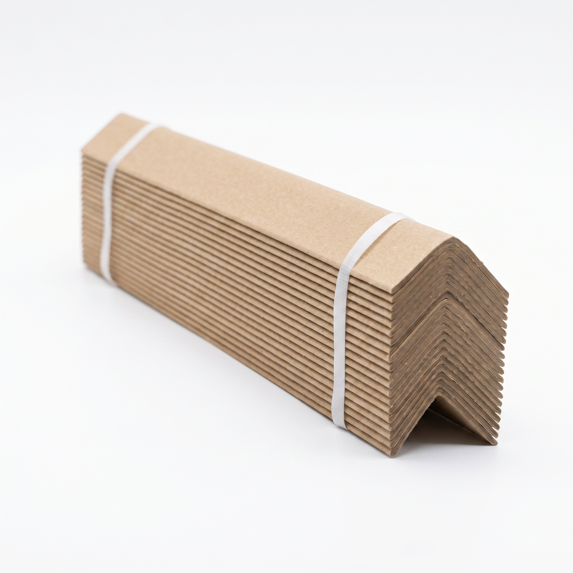 Brown Cardboard Pallet Edge Protectors 50mm x 50mm x 800mm 20 Pack