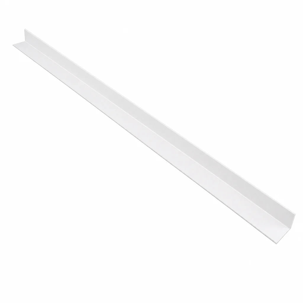 Cardboard Edge Protectors White Coated Moisture Resistant 1020mm x 45mm x 45mm 3mm - Omni Packaging 