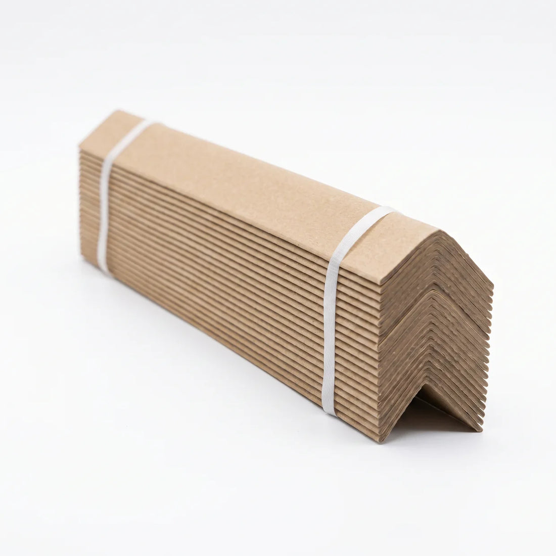 Cardboard Edge Protectors Brown 50mm x 50mm x 3.5mm 500mm - Omni Packaging 