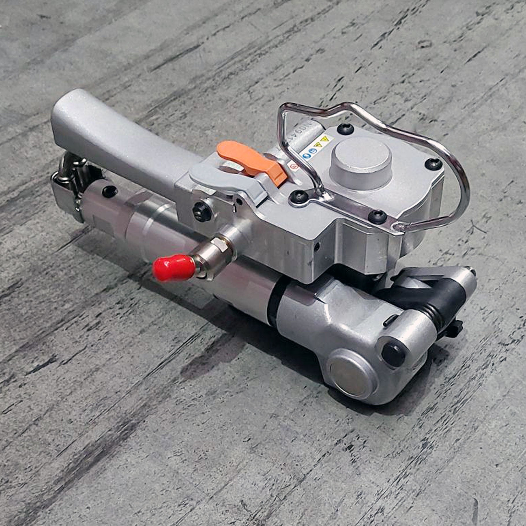 Pneumatic Tensioner and Sealer for PET and Poly Strapping Heavy Duty - Omni Packaging 