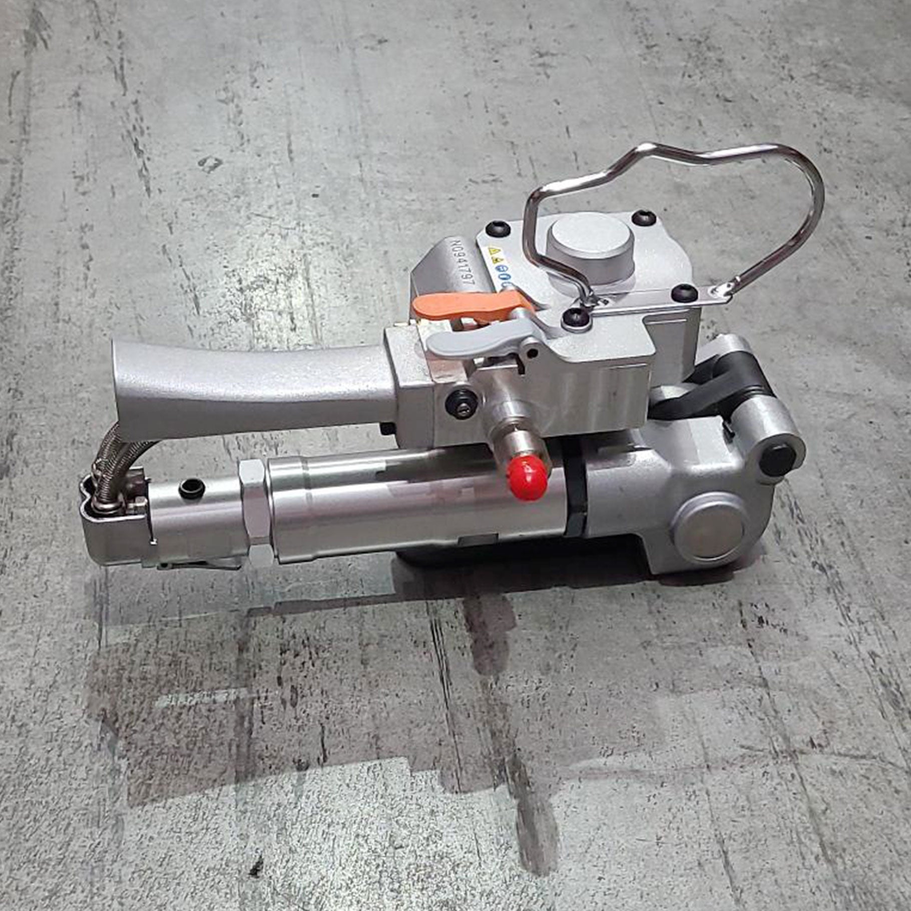 Pneumatic Tensioner and Sealer for PET and Poly Strapping Heavy Duty - Omni Packaging 