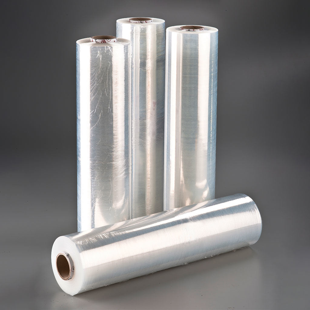 Elite Plus Hand Pallet Wrap - Clear Cast Stretch Film 500mm x 500m - Omni Packaging 