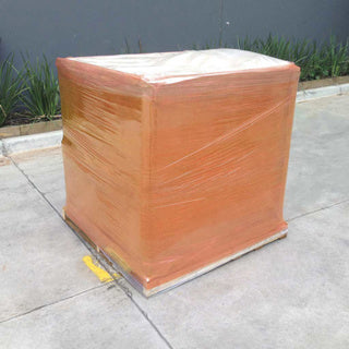 Orange Pallet Wrap - Cast Hand Stretch Film 500mm x 365m x 23um - Omni Packaging 
