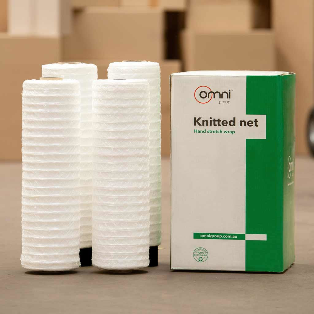 Wrapper Netting Pallet Netting Wrap - 500mm | Omni Packaging