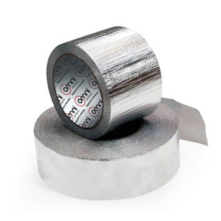 Aluminium Foil Tape Reinforced with liner Omni 493 96mm x 50m - Omni Packaging 