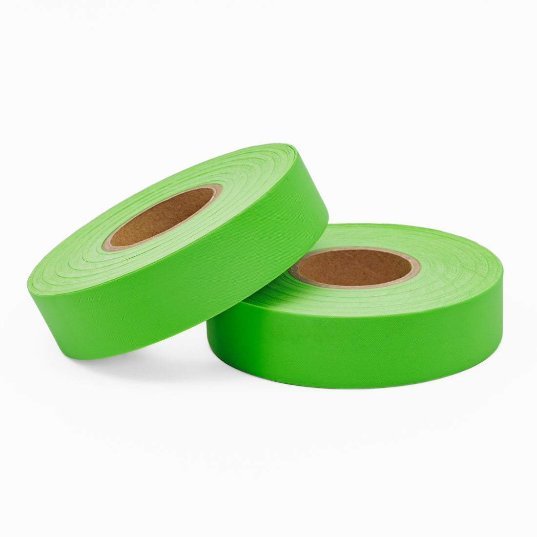 Flagging Tape 25mm x 75m Fluro Green - Omni Packaging 