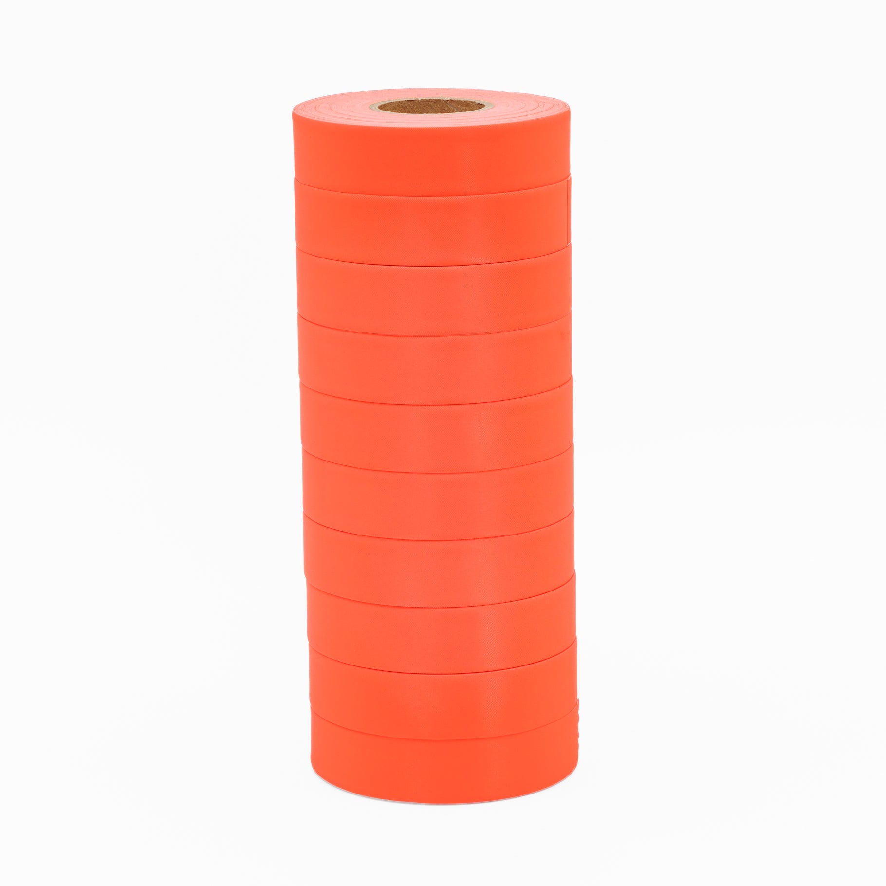 Flagging Tape 25mm x 75m Fluro Orange - Omni Packaging 