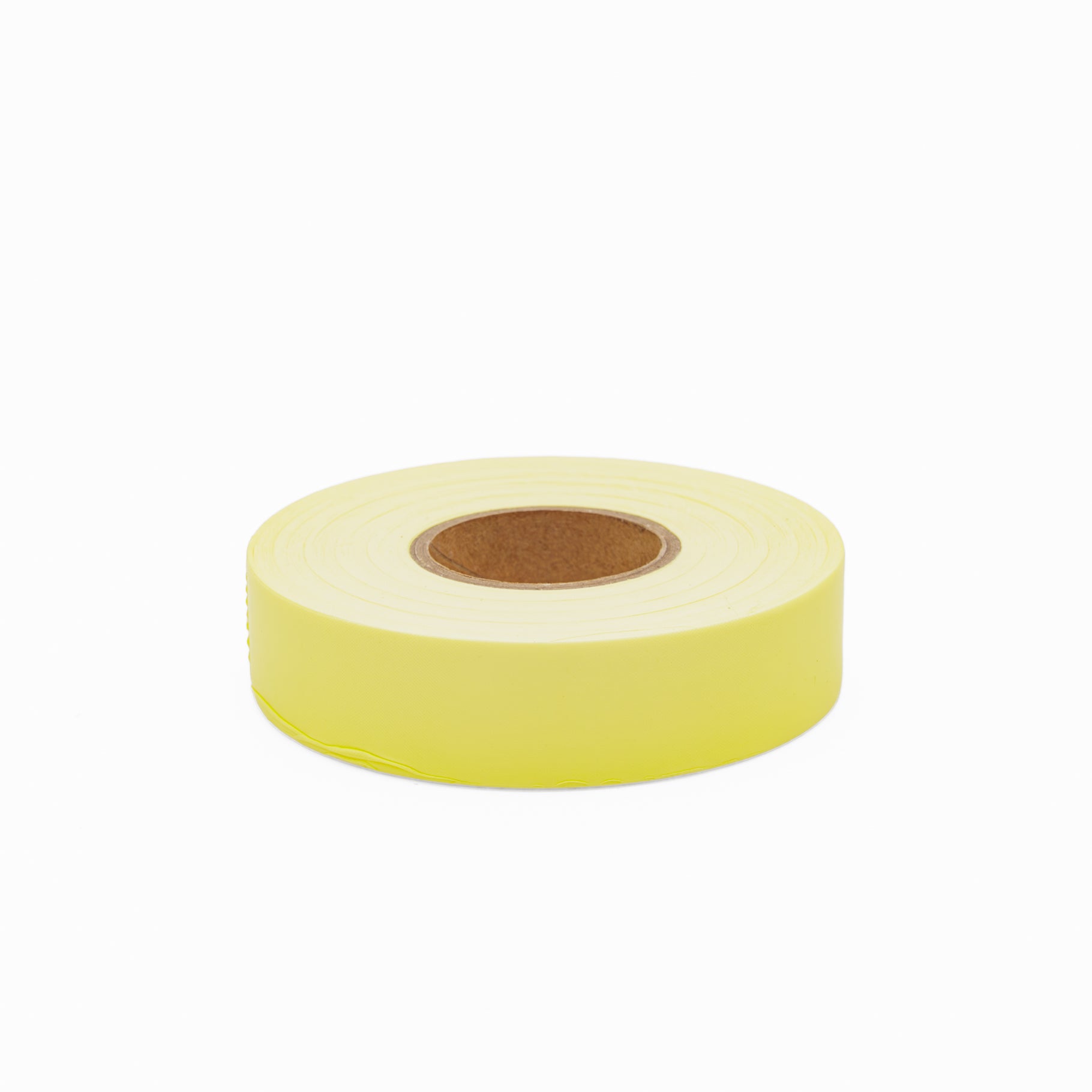 Flagging Tape 25mm x 75m Fluro Yellow - Omni Packaging 
