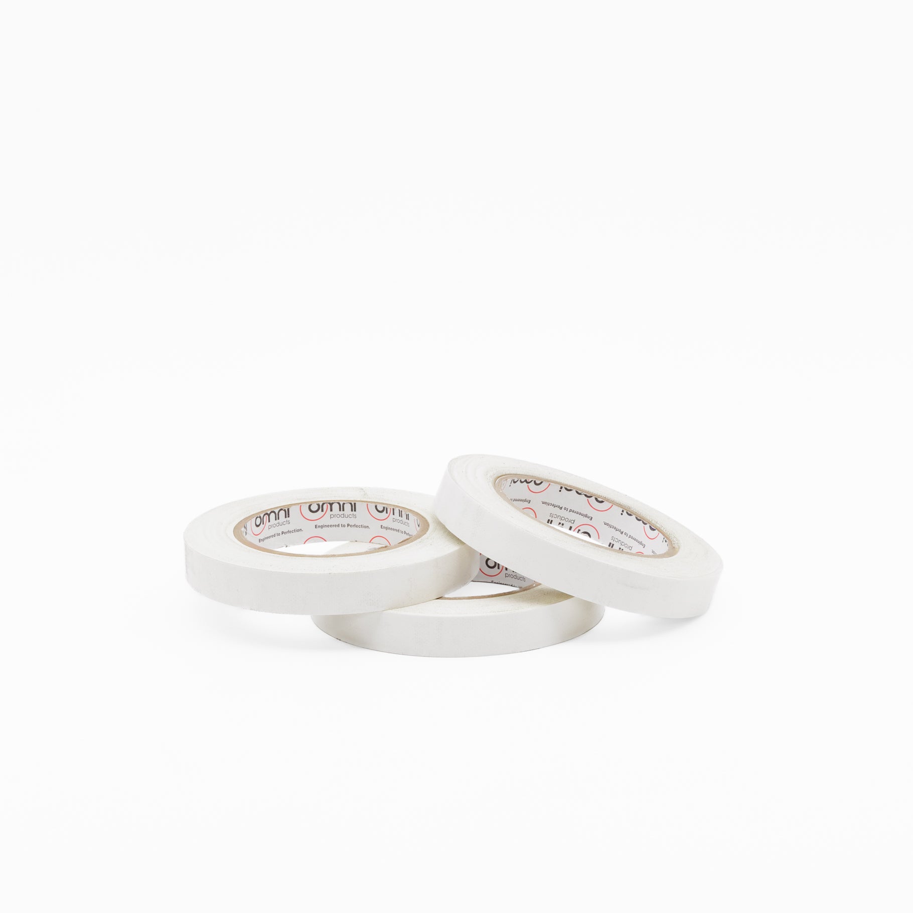Cloth Tape Omni 140 18mm x 25m White - Omni Packaging 