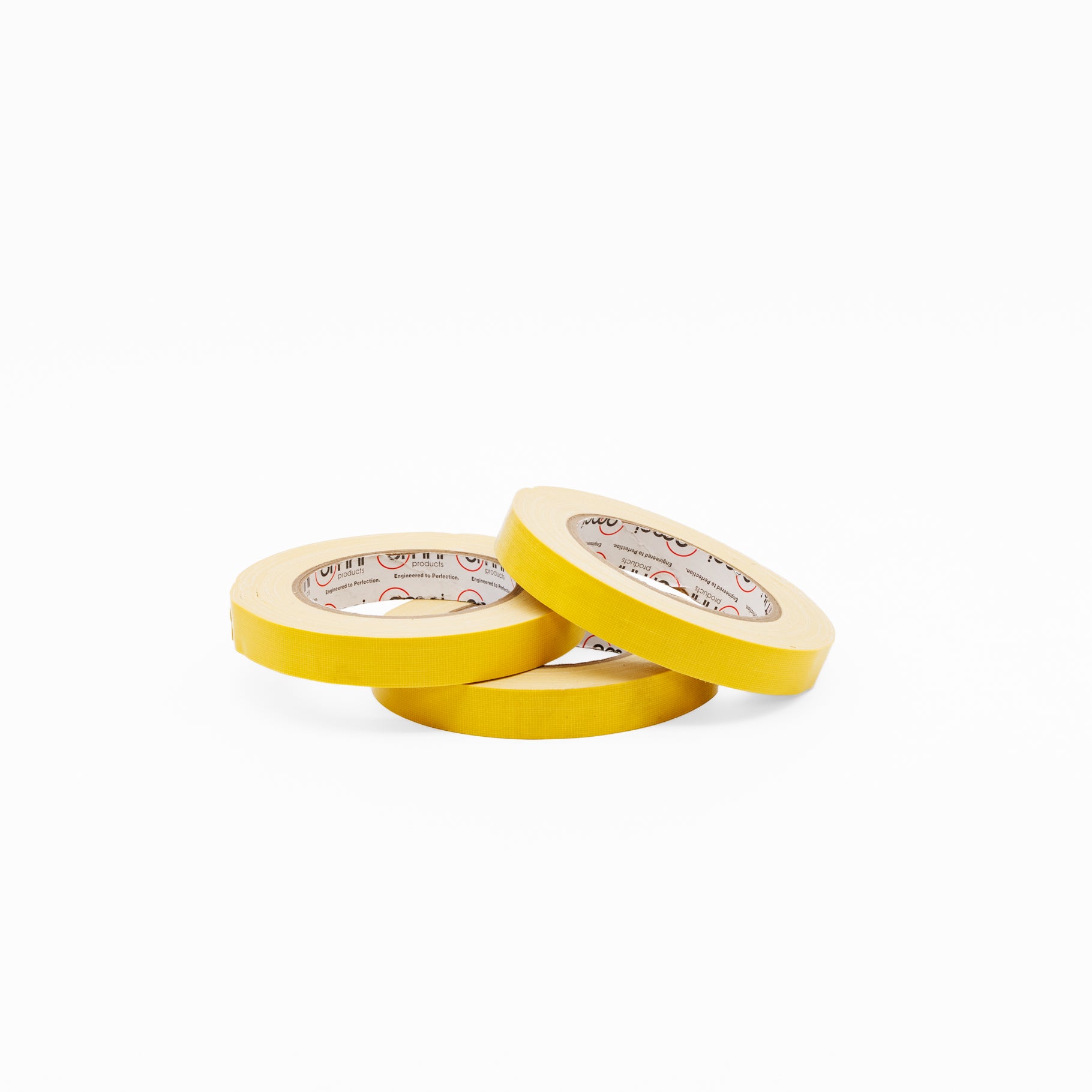 Cloth Tape Omni 140 18mm x 25m Yellow - Omni Packaging 