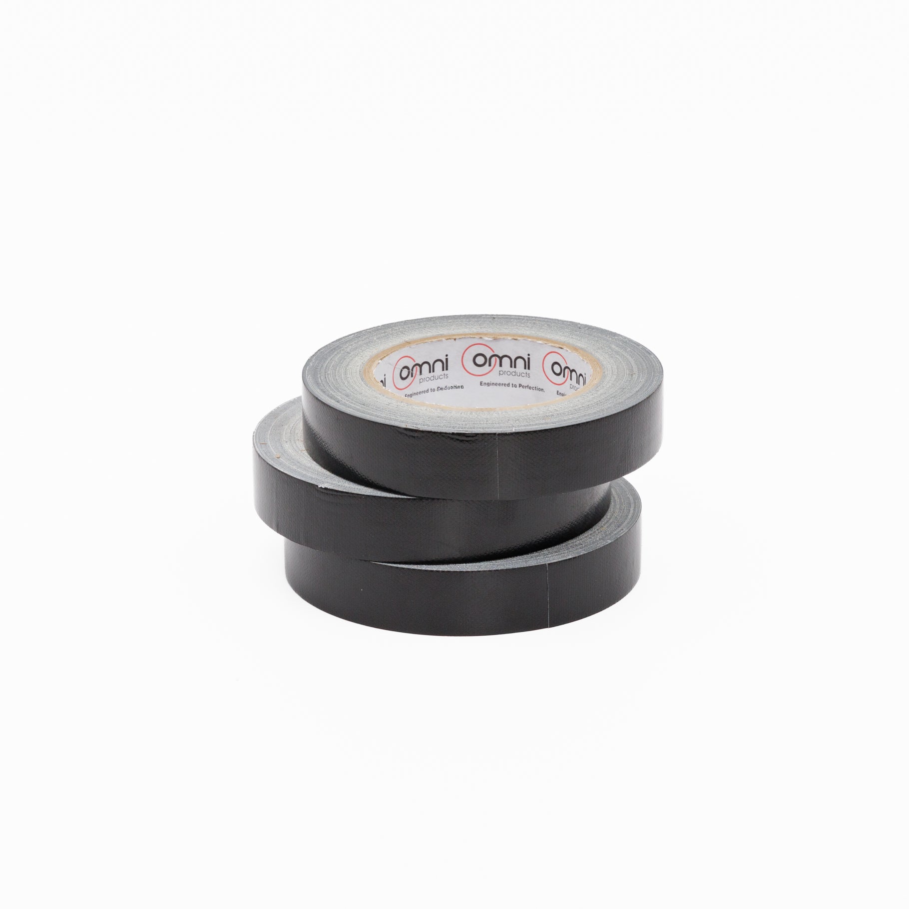 Black Cloth Tape Omni 140 24mm x 25m - Omni Packaging 