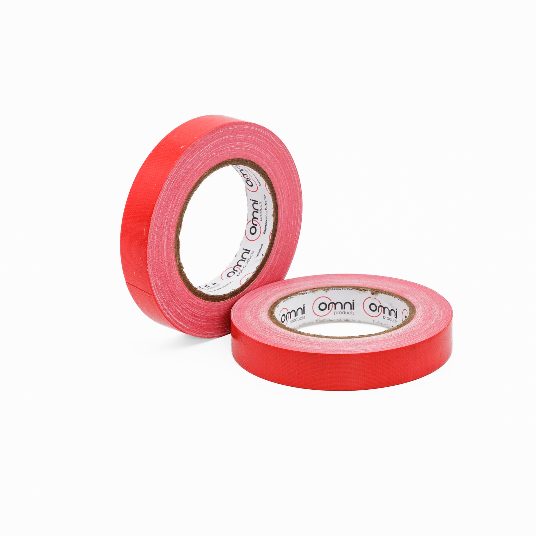 Red Cloth Tape Omni 140 24mm x 25m - Omni Packaging 