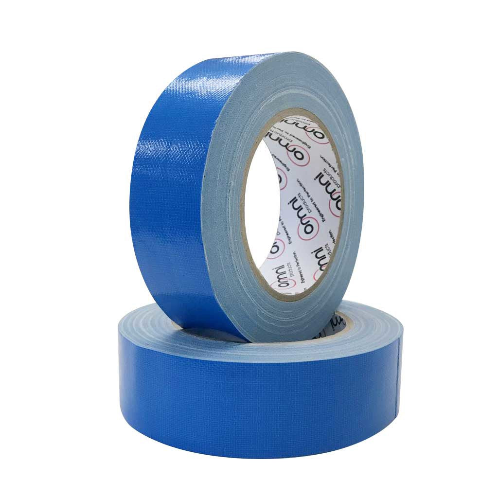 Blue Cloth Tape Omni 140 48mm x 25m - Omni Packaging 