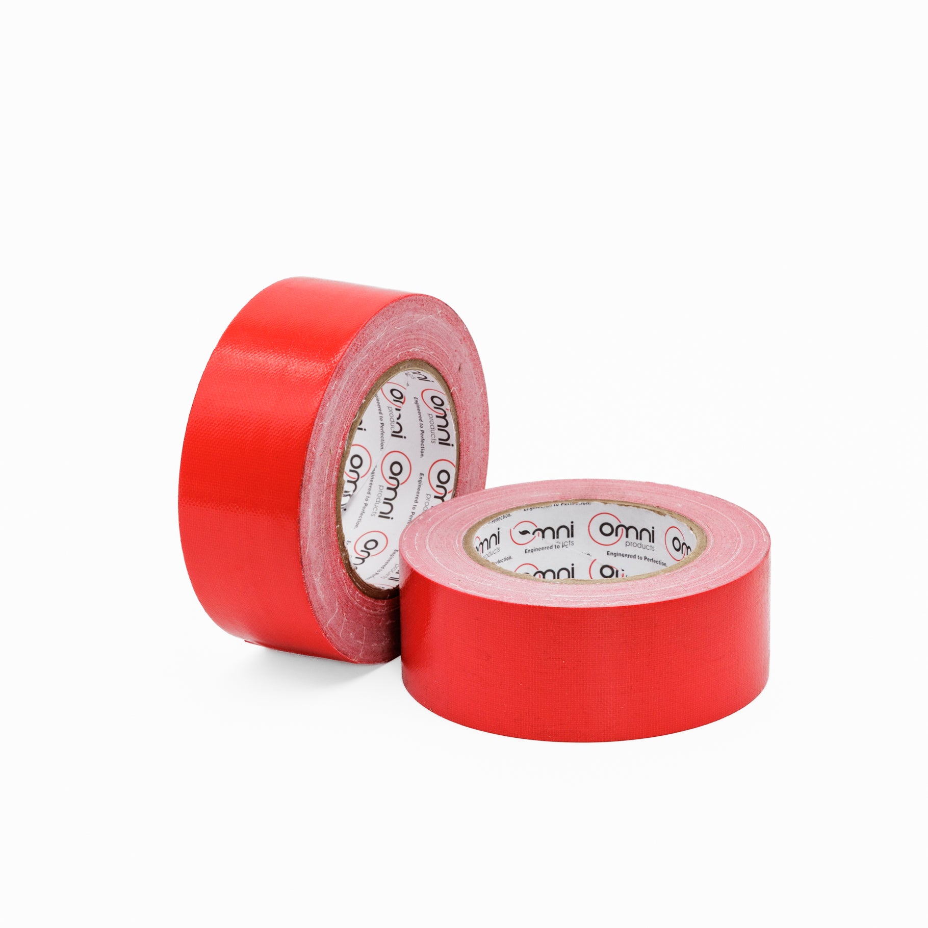 Red Cloth Tape Omni 140 48mm x 25m - Omni Packaging 
