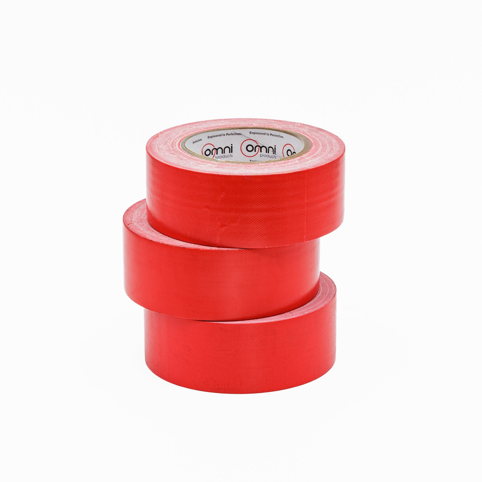 Red Cloth Tape Omni 140 48mm x 25m - Omni Packaging 
