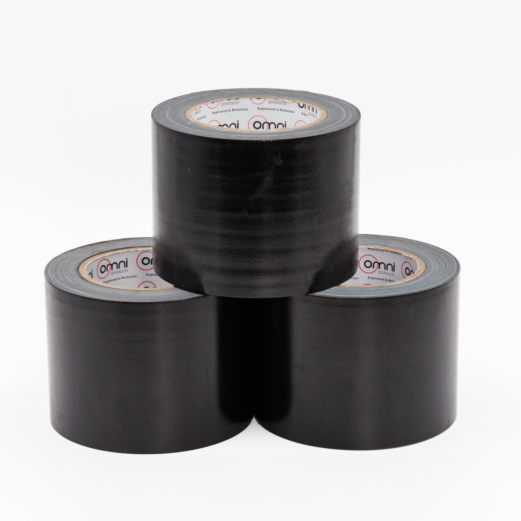 Black Cloth Tape Omni 140 96mm x 25m - Omni Packaging 