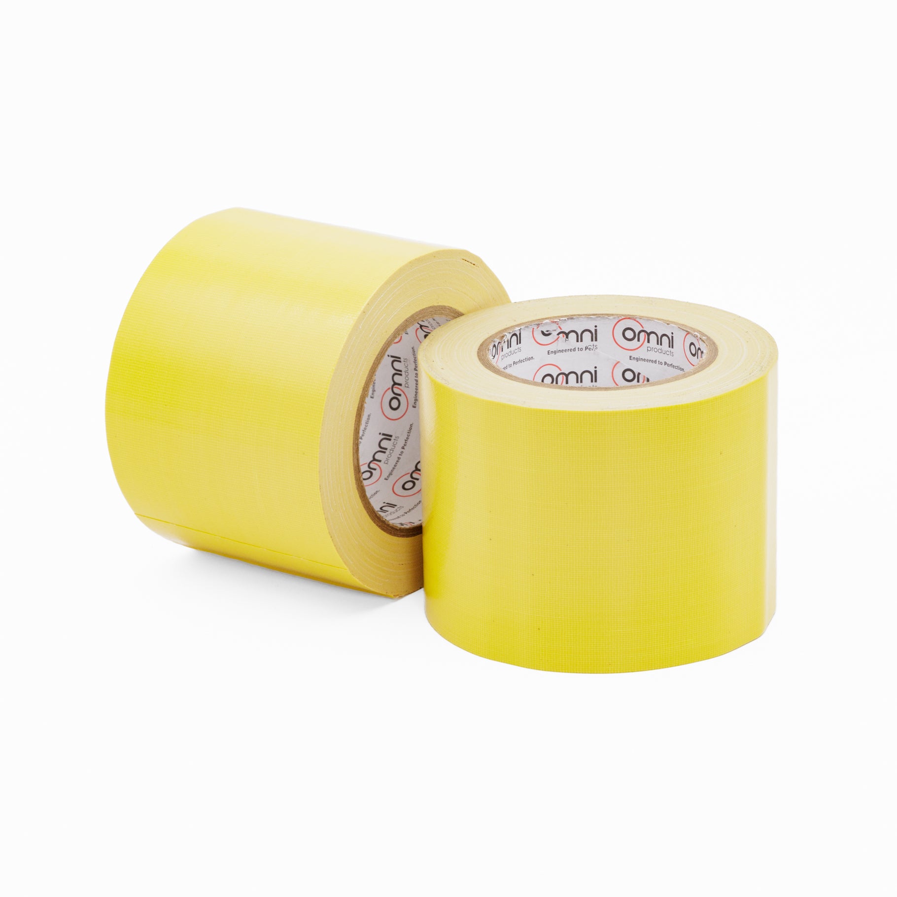 Yellow Cloth Tape Omni 140 96mm x 25m - Omni Packaging 