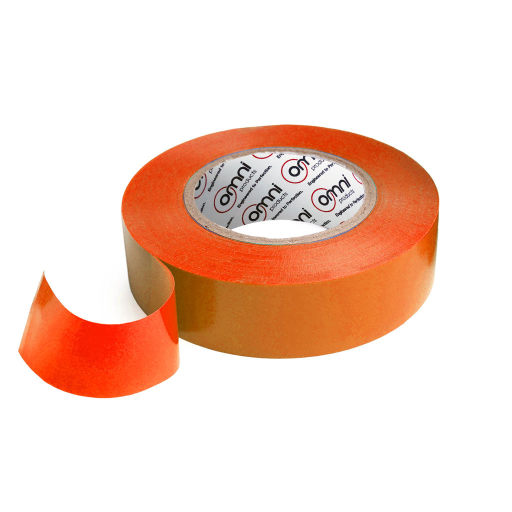 PVC Coloured Packaging Tape Orange Omni 12mm x 66m - Omni Packaging 