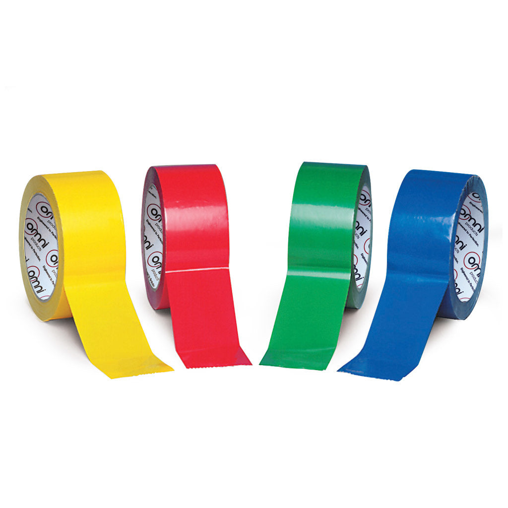 Polypropylene Coloured Packaging Tape Green Omni 48mm x 66m - Omni Packaging 