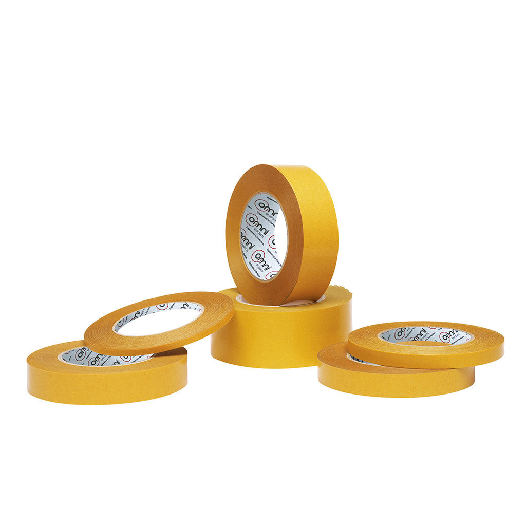 Double Sided Tissue Tape Omni 4150 12mm x 50m - Omni Packaging 