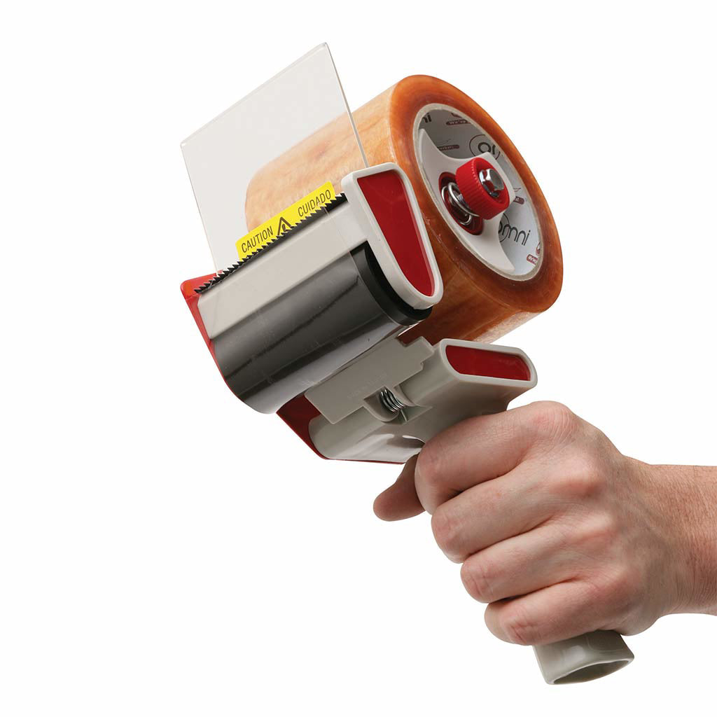 Packaging Tape Dispenser Gun Pistol Grip 75mm Wide - Omni Packaging 