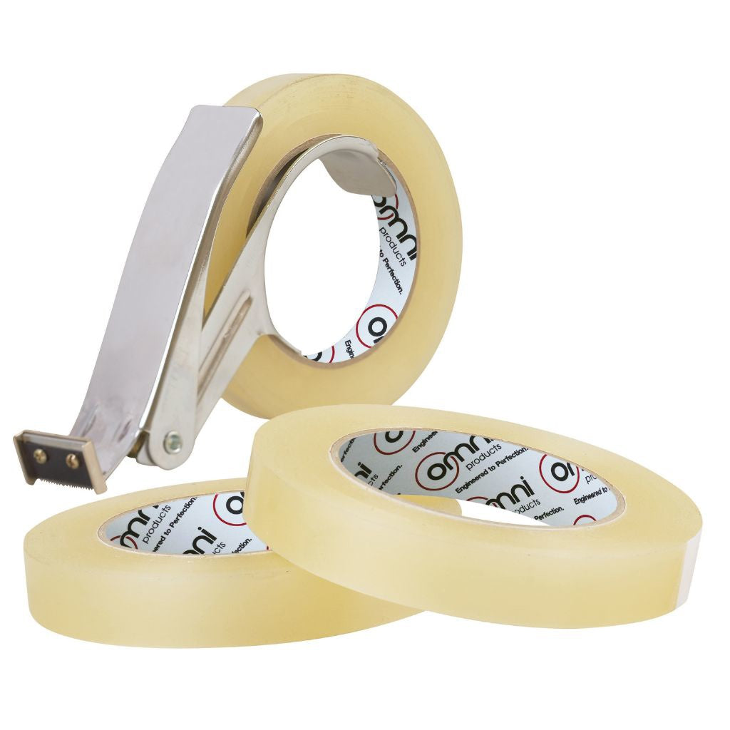 Strapping Tape Dispenser Metal Omni 12 - 25mm Wide - Omni Packaging 