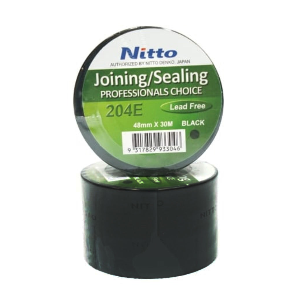 Joining Duct Tape Nitto 204E 48mm x 30m Black - Omni Packaging 