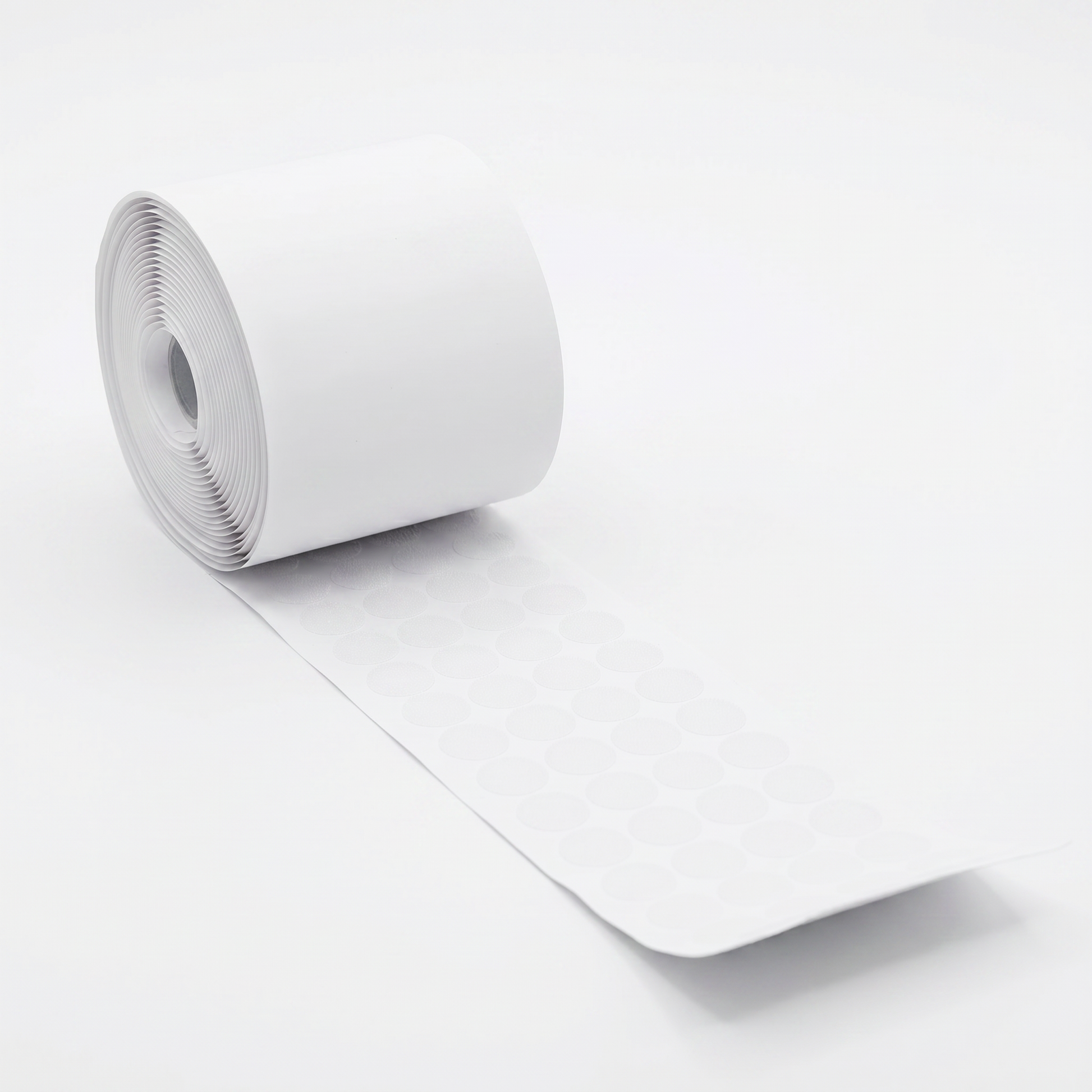 White Adhesive Hook Dots 22mm 1000 Roll