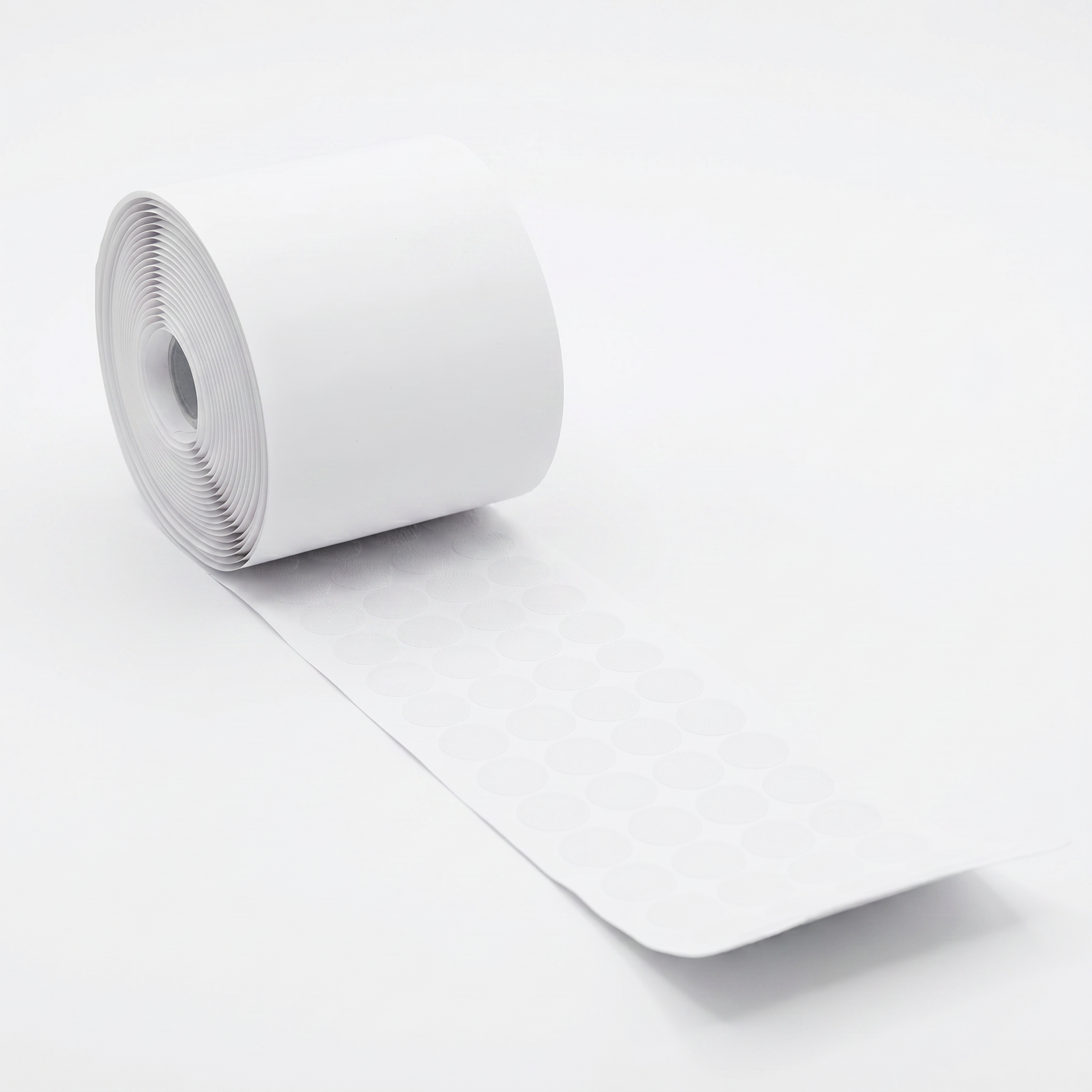 White Adhesive Hook Dots 22mm 1000 Roll