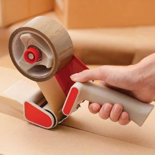 Packaging Tape Omni PPA30 Hot Melt Adhesive 38mm x 100m Brown - Omni Packaging 
